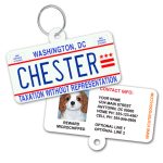 dc license plate id tag 1