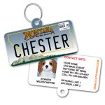 montana license plate id tag