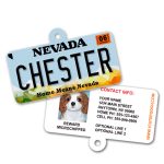 nevada license plate id tag 2018