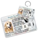 New York Driver License ID Tag and Wallet Card1