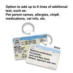 Western Australia Driver License ID Tag back