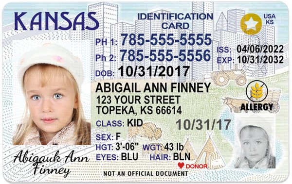 kansas kid driver license wg