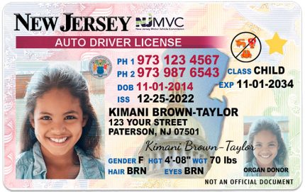 new jersey kid driver license bg