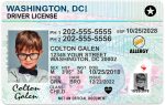 washingtonDC kid driver license wb
