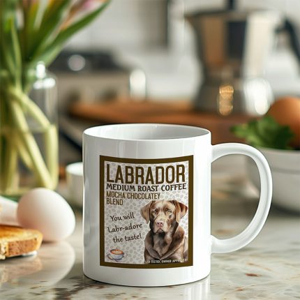 chocolate lab coffee 11ozmug