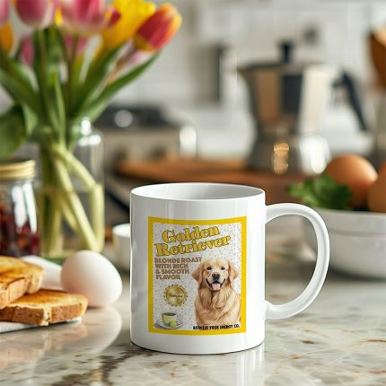 golden retriever coffee 11ozmug