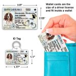 South Carolina2 Driver License ID Tag and Wallet Card sizes