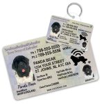 Newfoundland ID Tag and Wallet Card