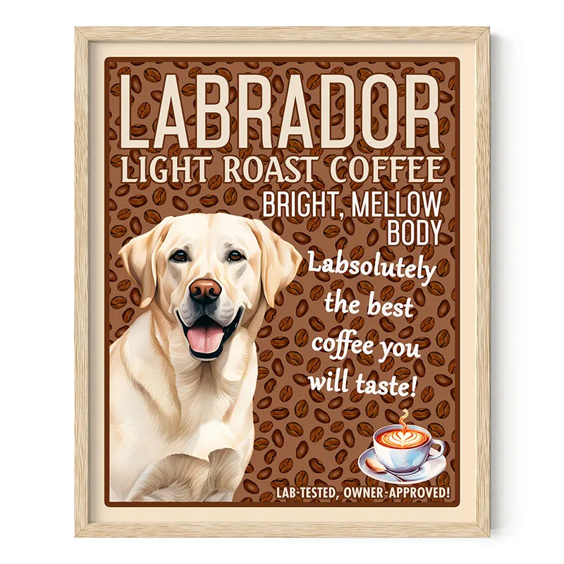 yellow lab coffee natural